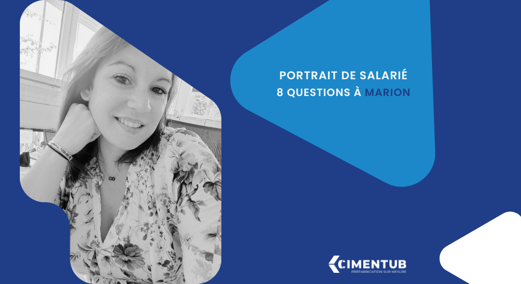 À la rencontre de Marion, assistante commerciale chez Cimentub