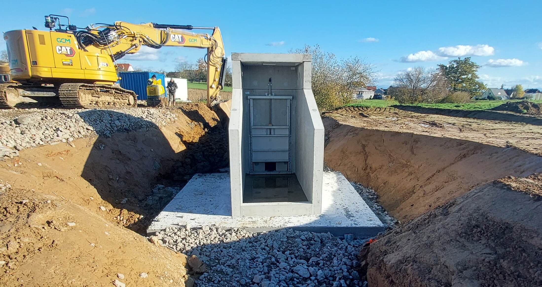 Prévention des inondations et renaturation en Alsace – Ouvrages hydrauliques sur mesure Cimentub